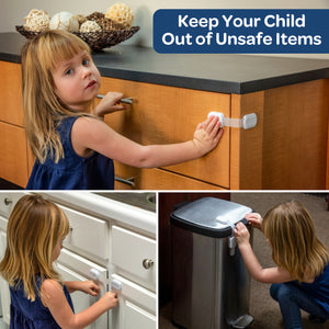 Wittle Child Safety Cabinet Locks 8 Pk