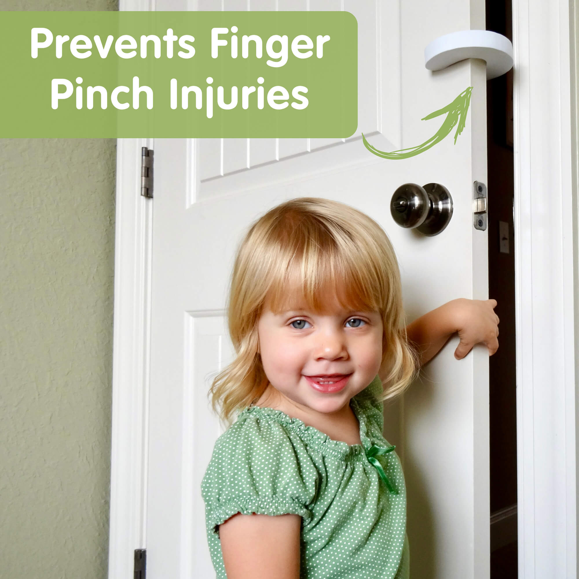 Wittle Finger Pinch Guard 4 pack Foam Baby Door Stopper Wittle