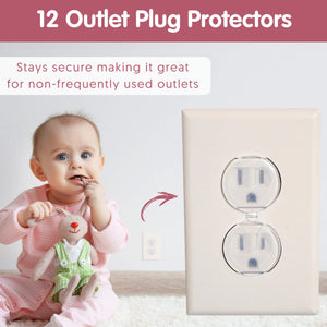 Plug Covers Baby Proofing electrical outlets socket covers