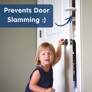 door slam stopper by wittle to baby proof door