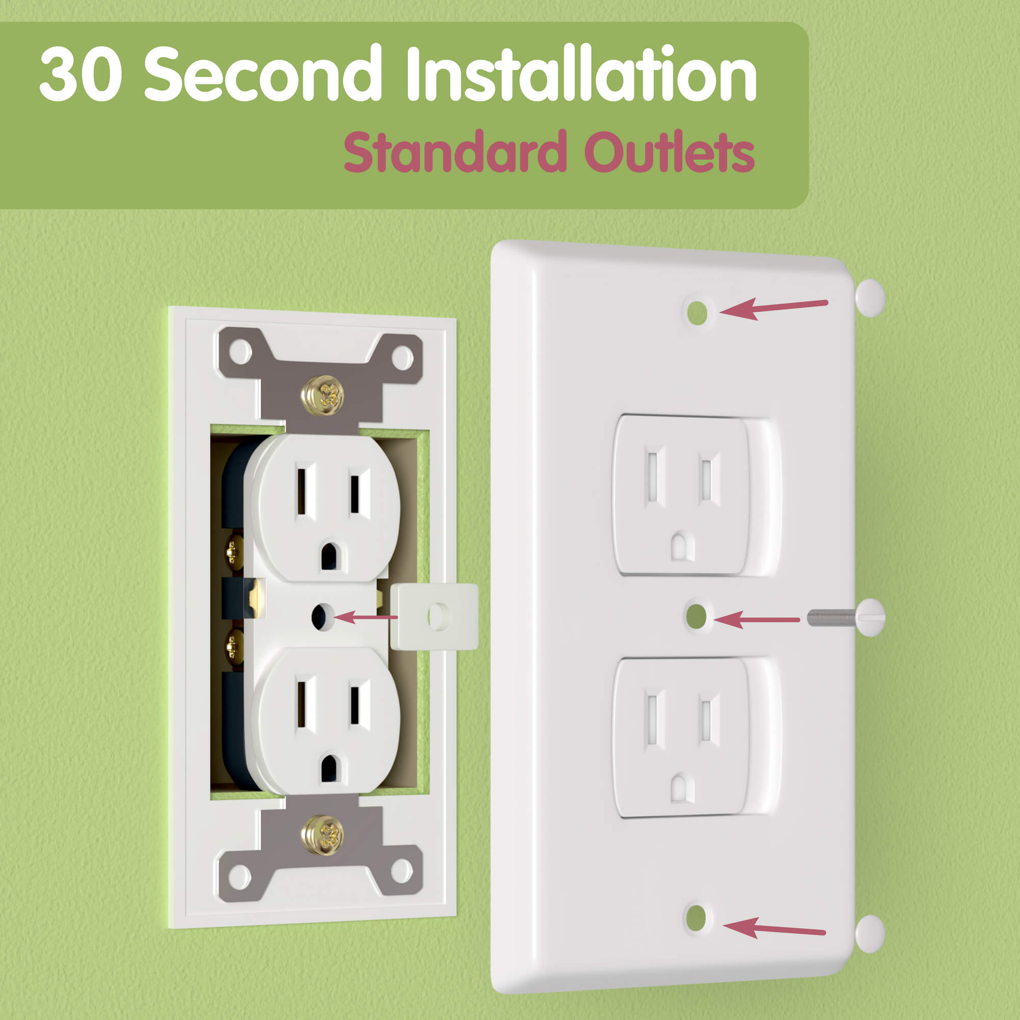 Easiest Outlet Covers for Babyproofing